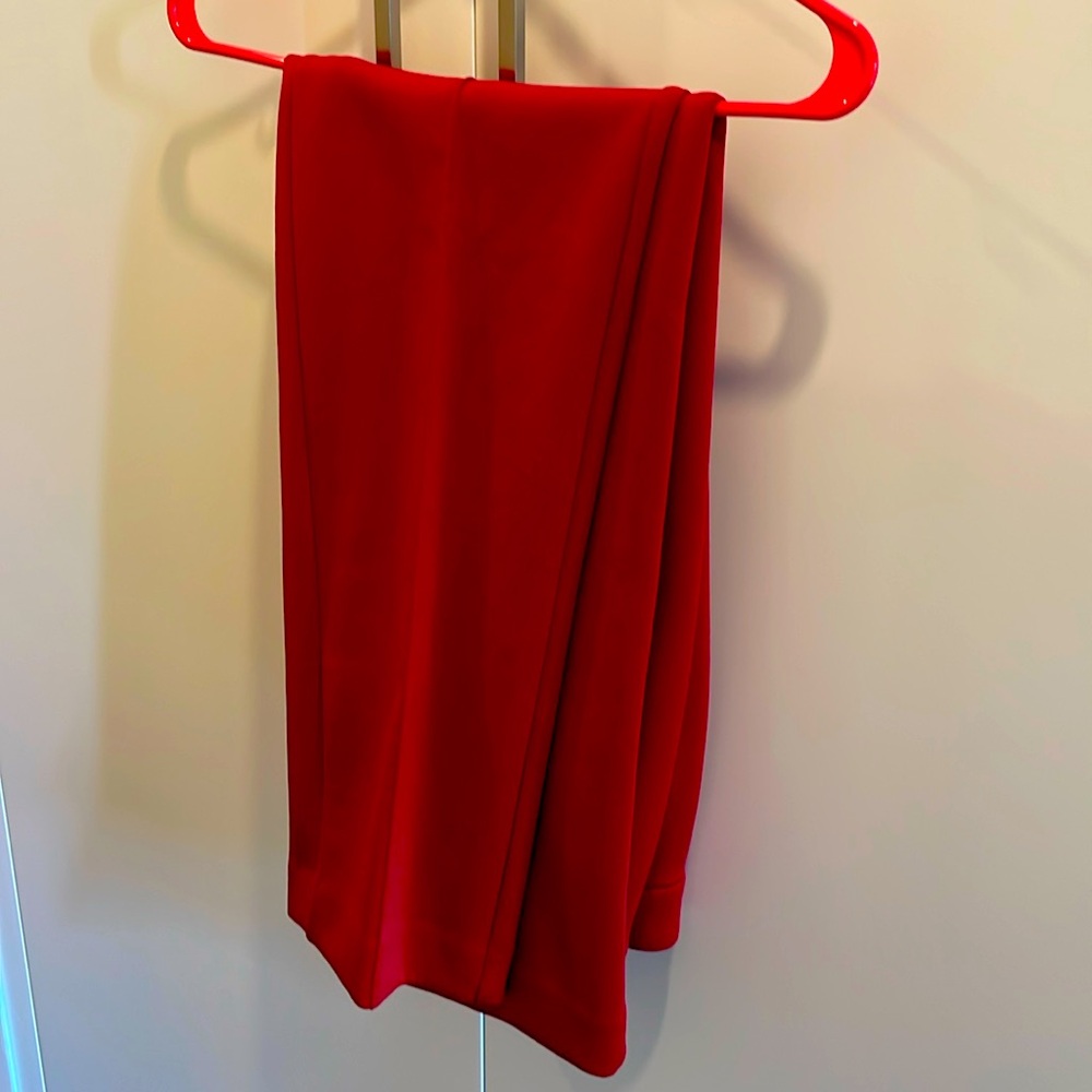 Like new red Ann Taylor suit pants